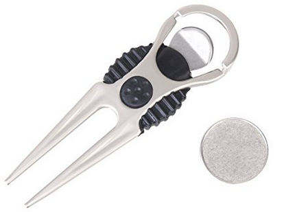ZH-P075 Club Golf Divot Tool with Round Ball Marker