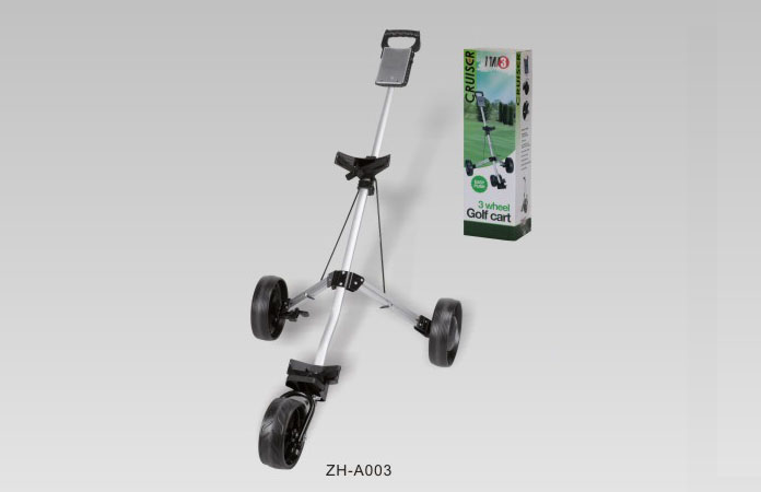 ZH-A003 Aluminium Three wheels golf trolley
