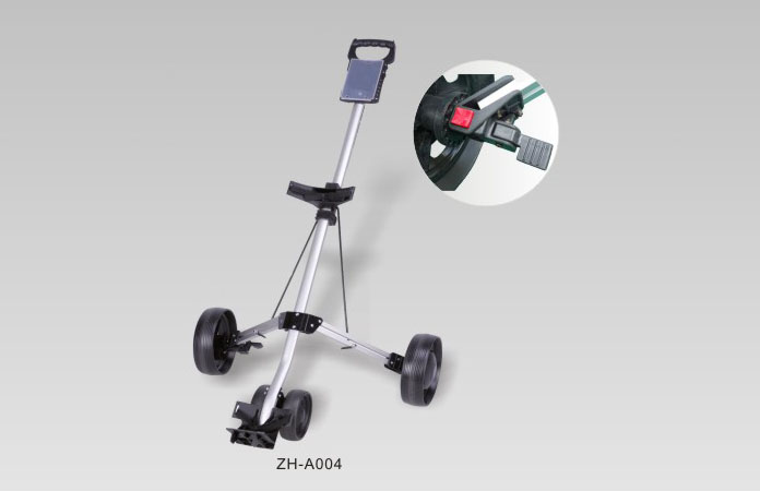 ZH-A004 Aluminium Three wheels golf trolley