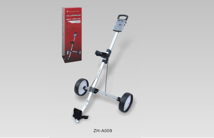 ZH-A009 Aluminium Two wheels golf trolley